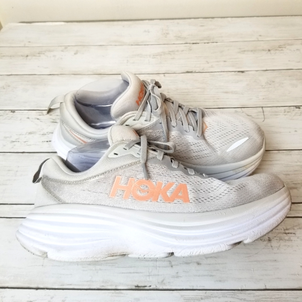 Hoka One One Bondi 8 Running Athletic Sneakers Shoes
